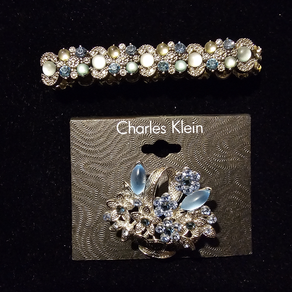 New! Charles Klein Brooch & Unbranded Bracelet